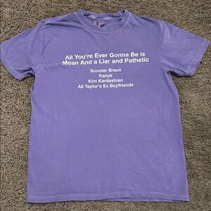 Purple Graphic Tee - Short Sleeve